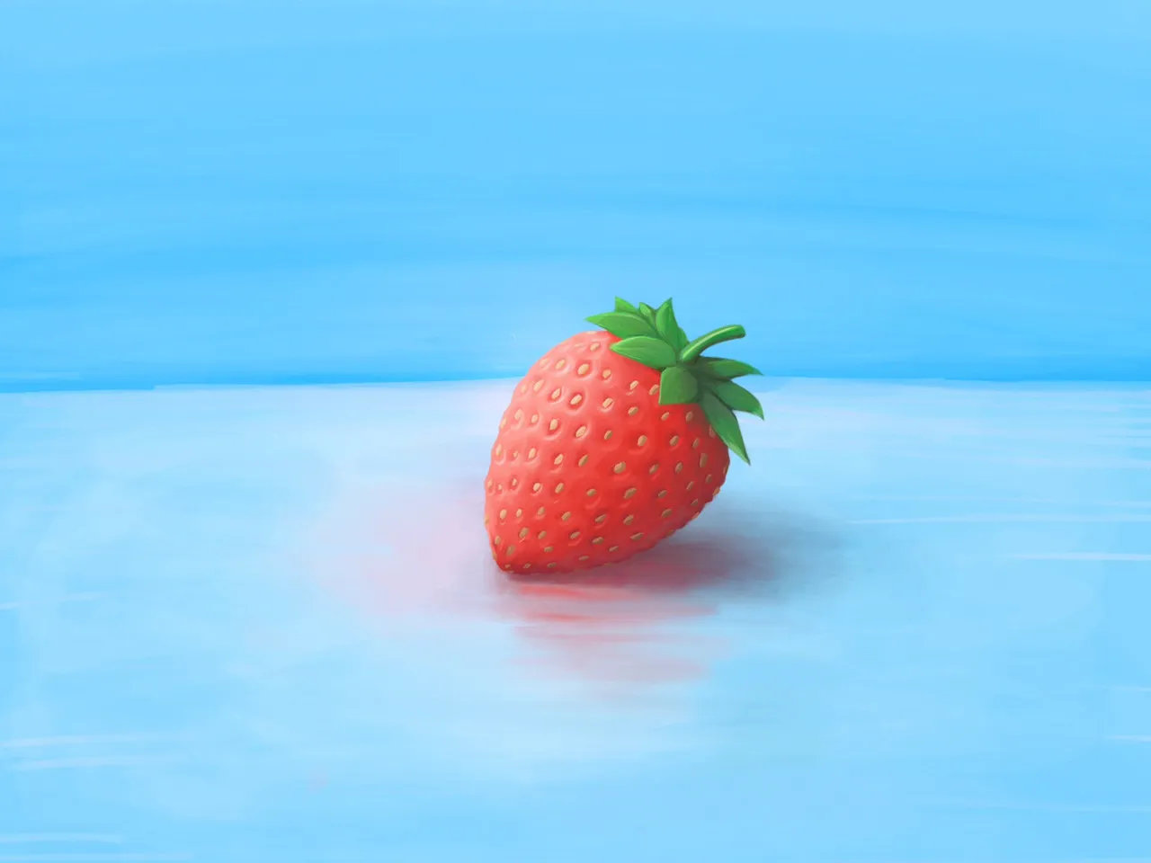 A little strawberry goes a long way.