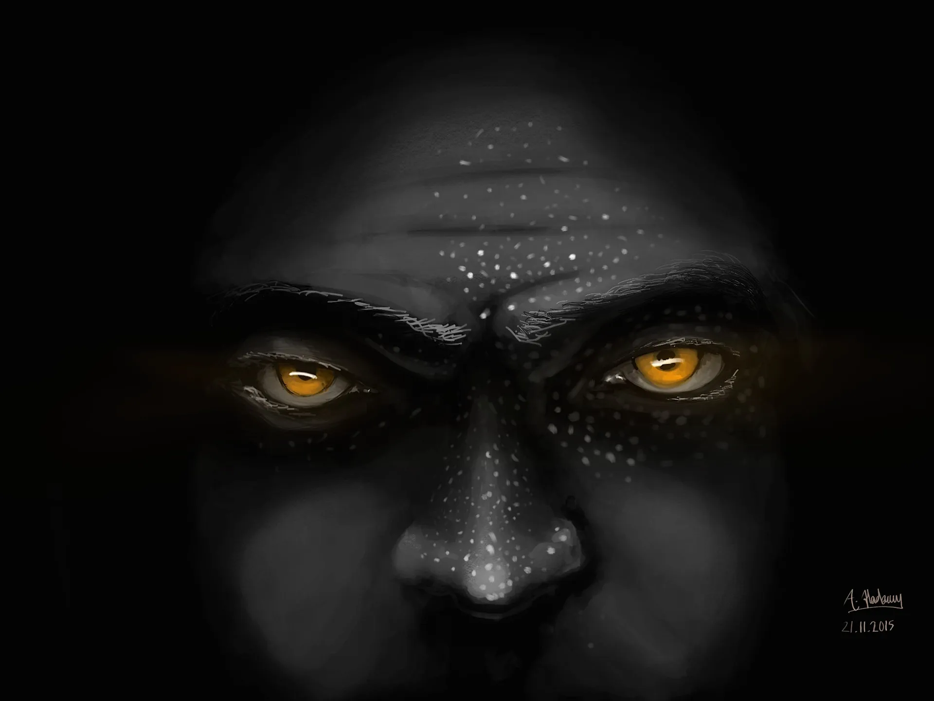 Watching from the shadows