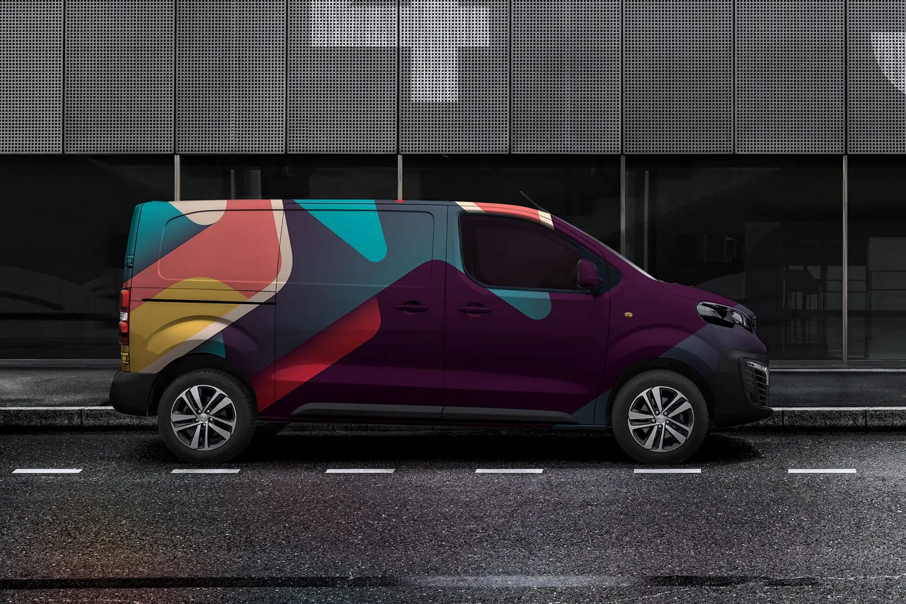 Peugeot Expert Van Mockup, image 6