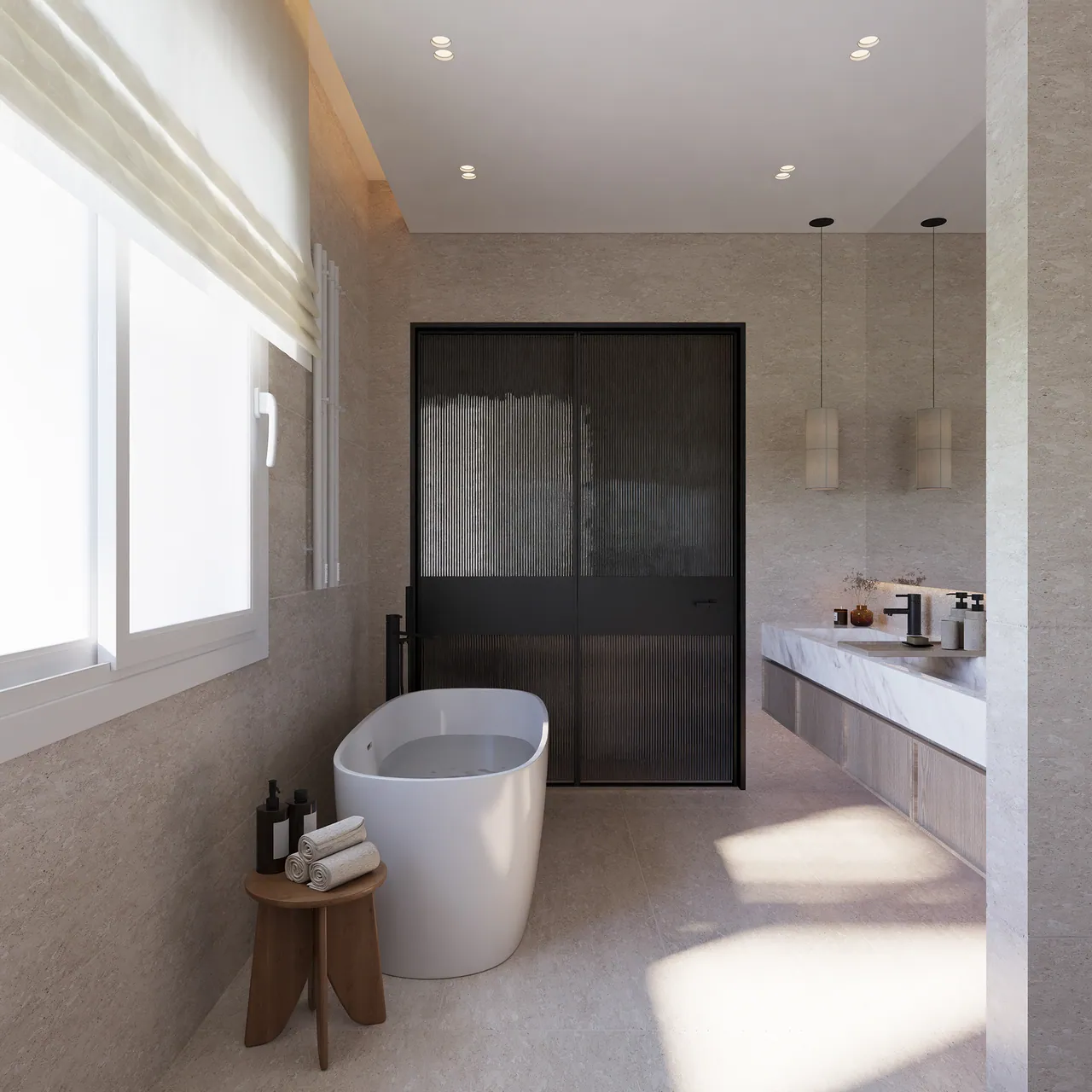 Private Residence (Master Bathroom), image 3