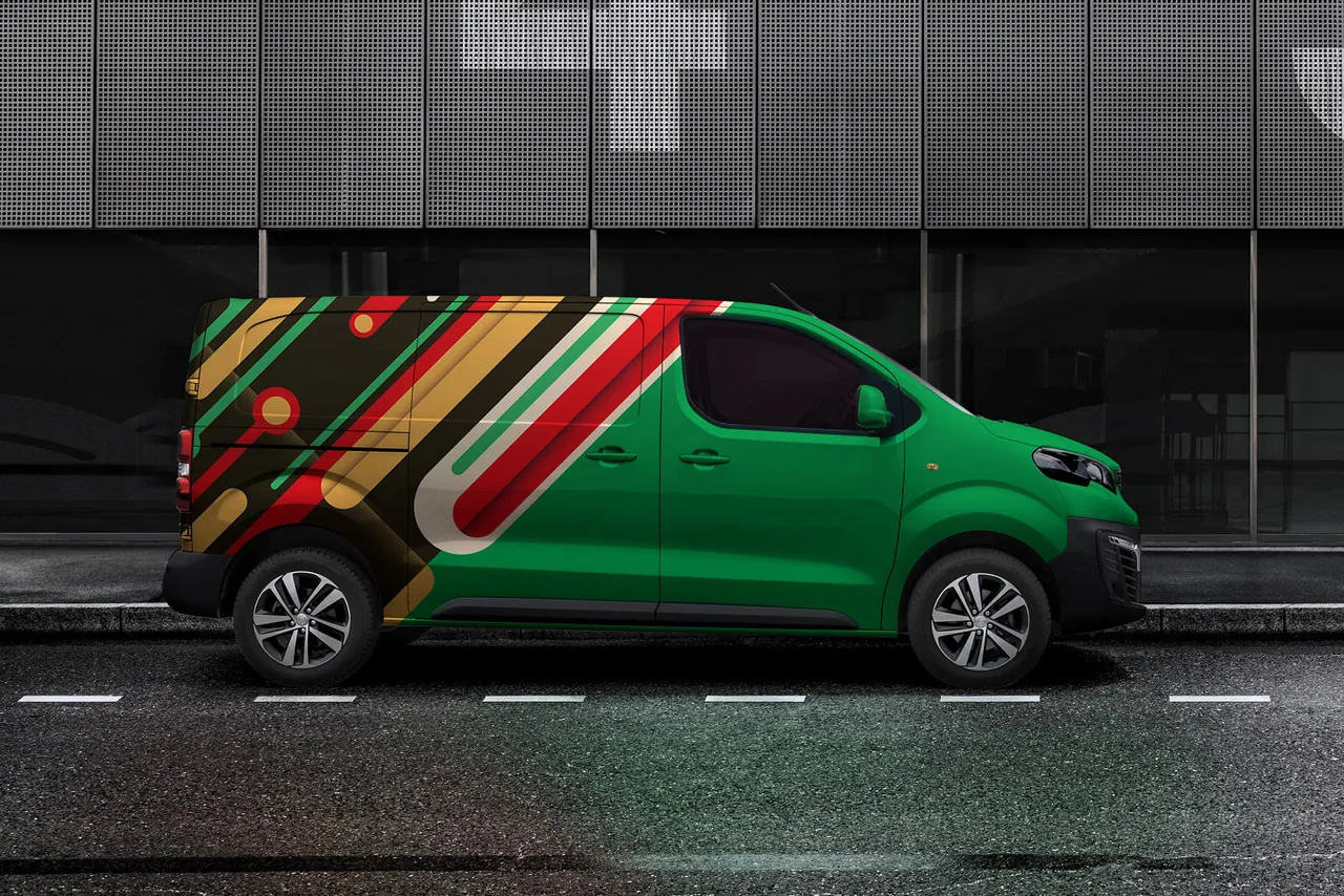 Peugeot Expert Van Mockup, image 7