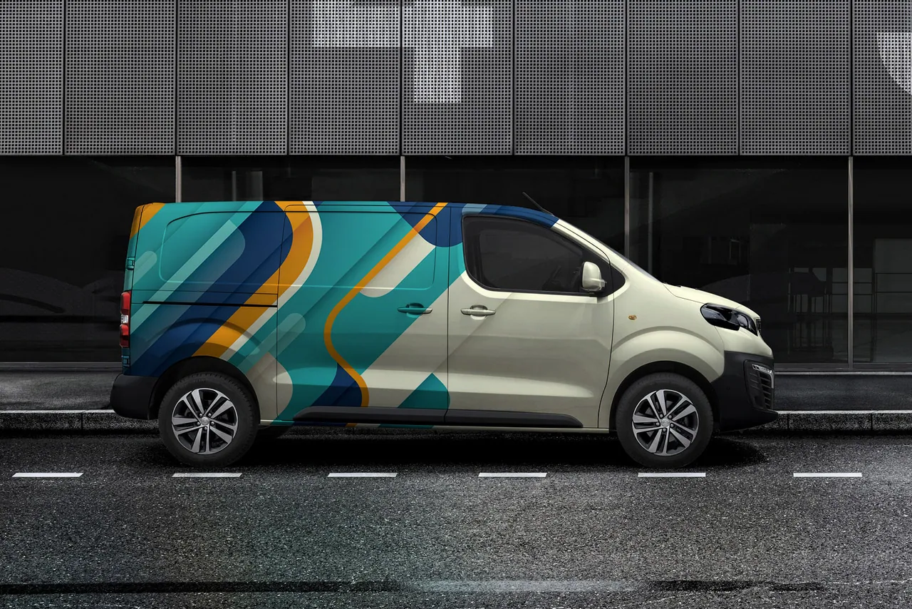 Peugeot Expert Van Mockup, image 5