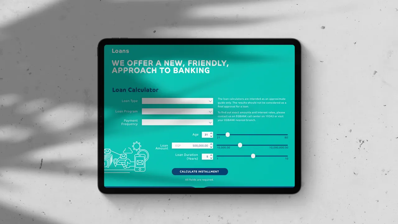 Responsive Web Design - EGBank, image 11